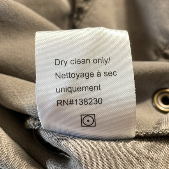 Pam & Gela Jacket Coat Utility Cargo Green Tie Detail Zip Preppy Casual Sz Small - Picture 8 of 10